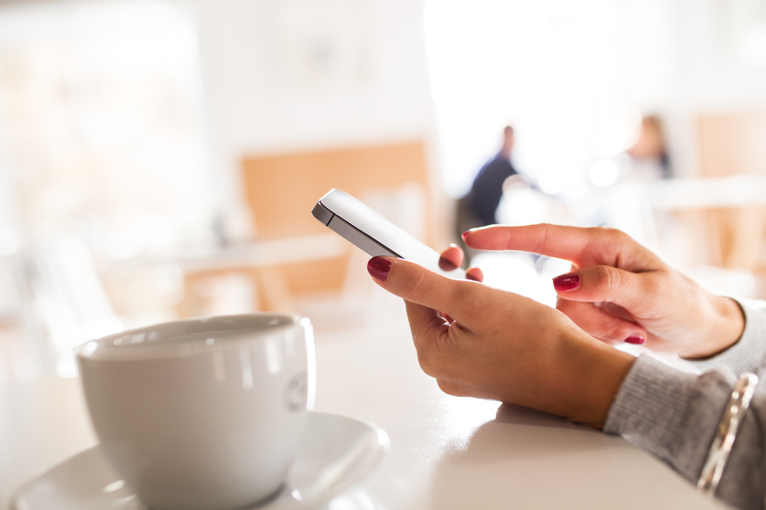 Female smart phone